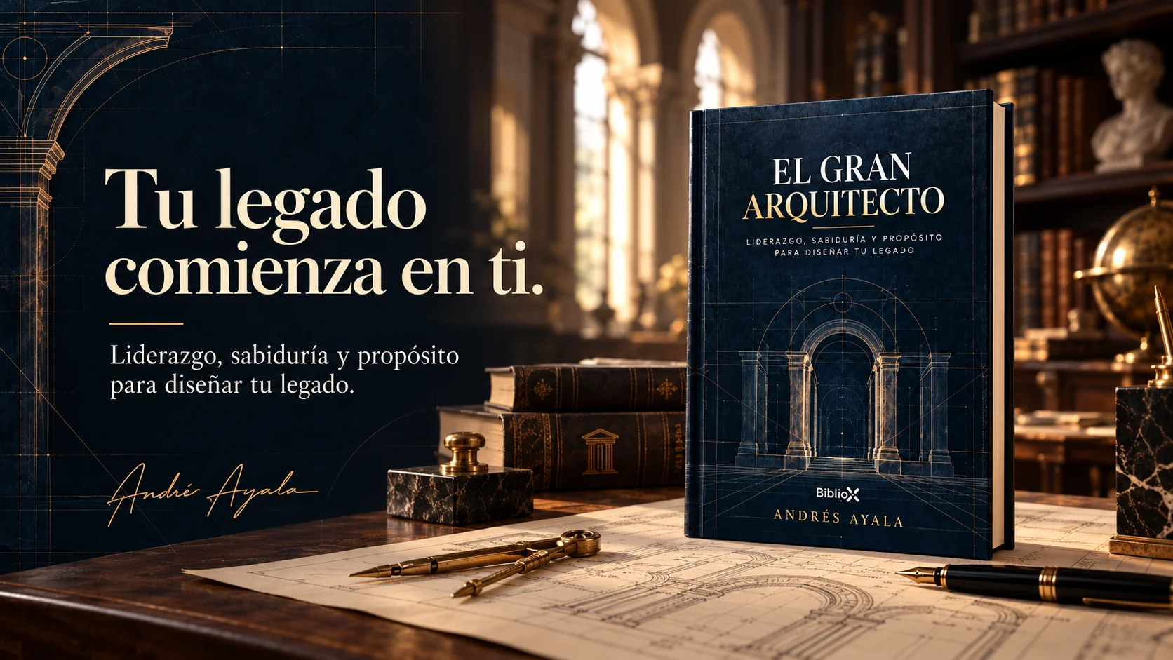 Banner editorial El Gran Arquitecto: tu legado comienza en ti